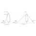 QRP End fed half wave antenna 10 Watt 80-10m QRP End fed half wave antenna